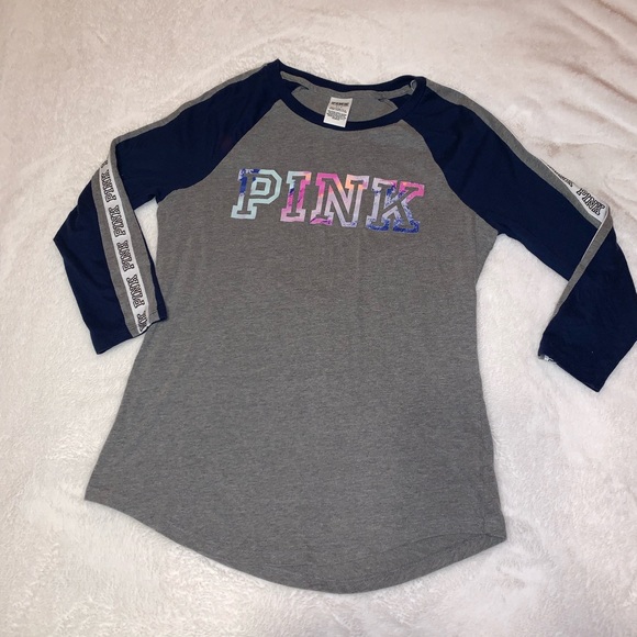 pink baseball t shirt